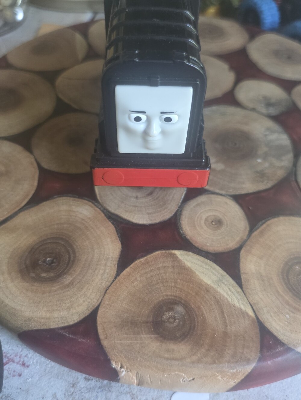 Thomas & Friends Diesel 2014 Train Engine Toy Gullane Plastic 4 in Long